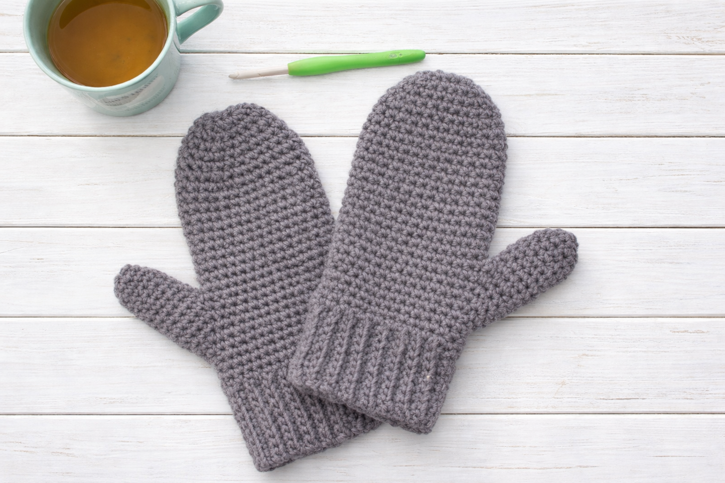 Men's Crochet Mittens