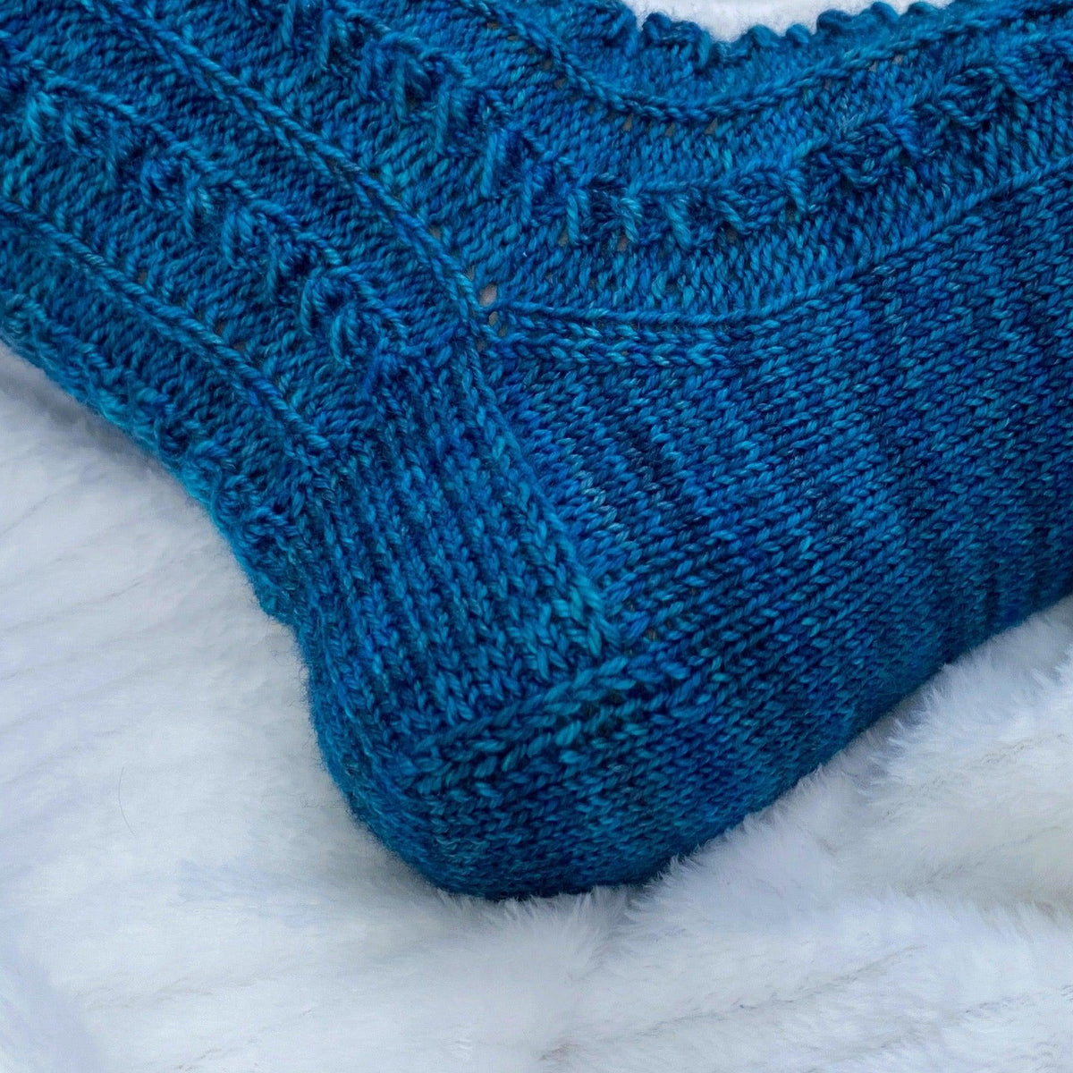 Brioche Twist Socks