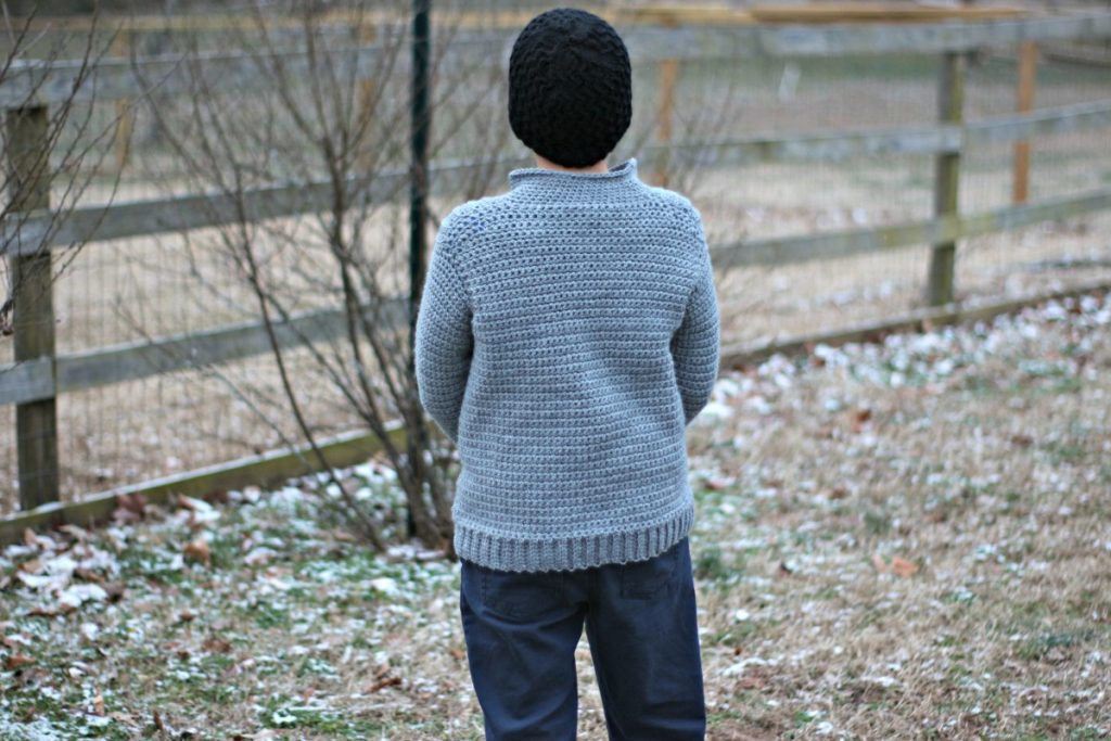 Kid's Ribbed Shoulder Sweater