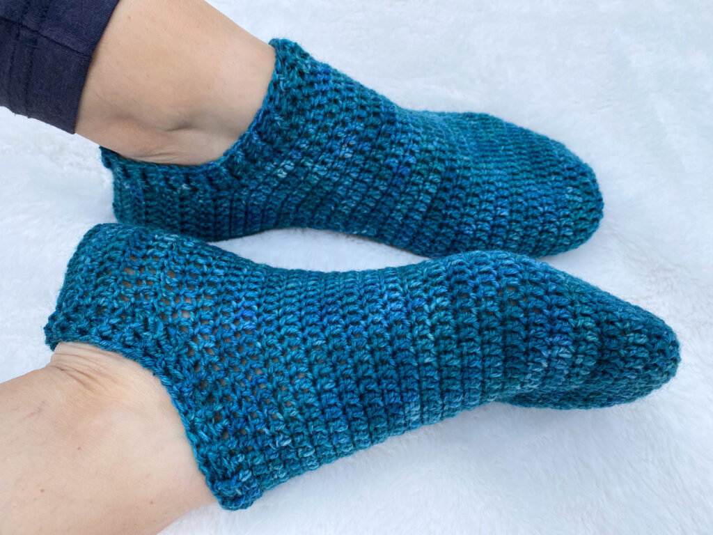 Easy Crochet Ankle Socks