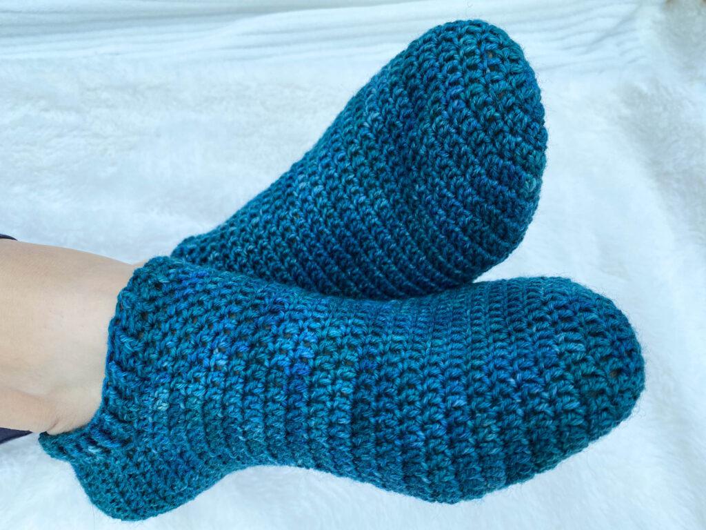 Easy Crochet Ankle Socks – - Main Image
