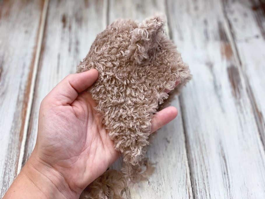 Baby Bear Crochet Earflap Hat