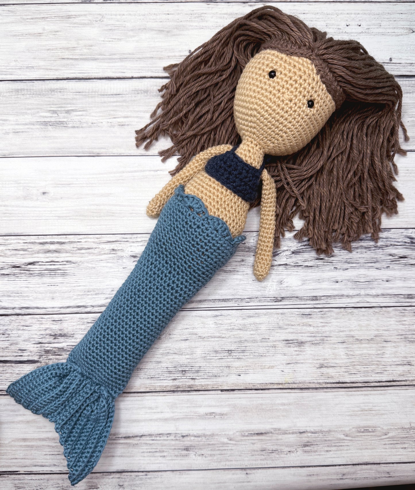 Mermaid Crochet Doll Pattern