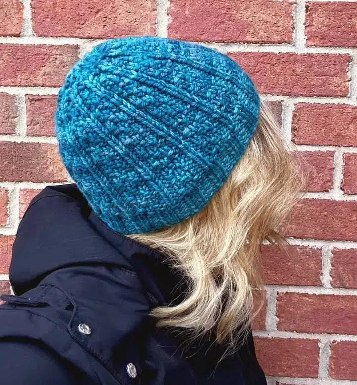 Easy Bulky Knit Winter Beanie