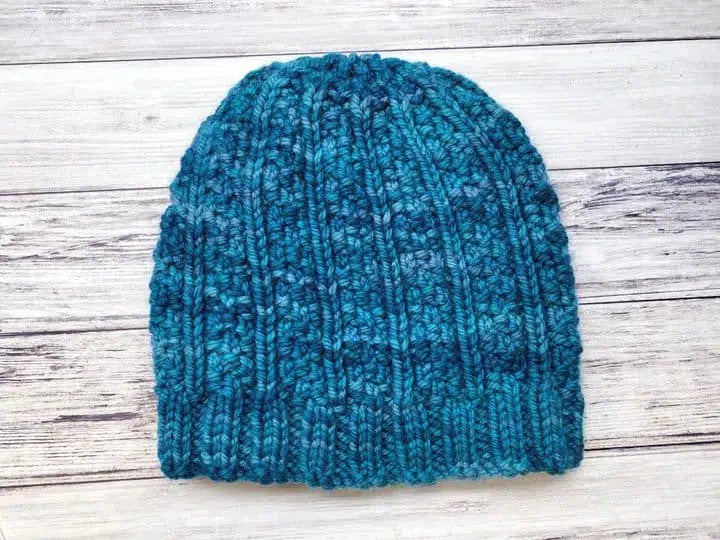 Easy Bulky Knit Winter Beanie
