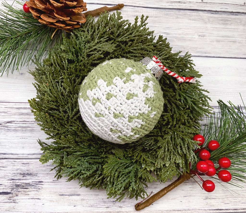 Fair Isle Tree Ornament