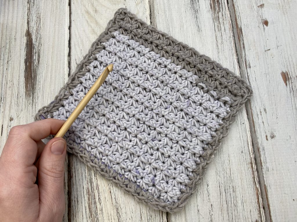Trinity Stitch Wash Cloth
