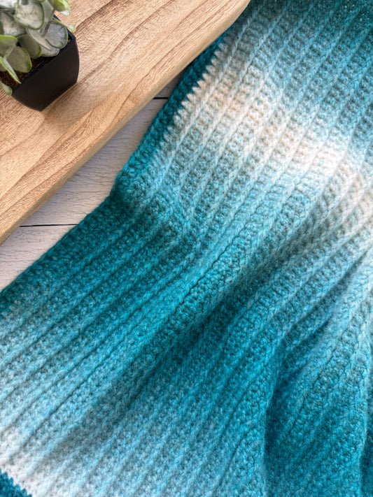 Bar Stitch Crochet Blanket