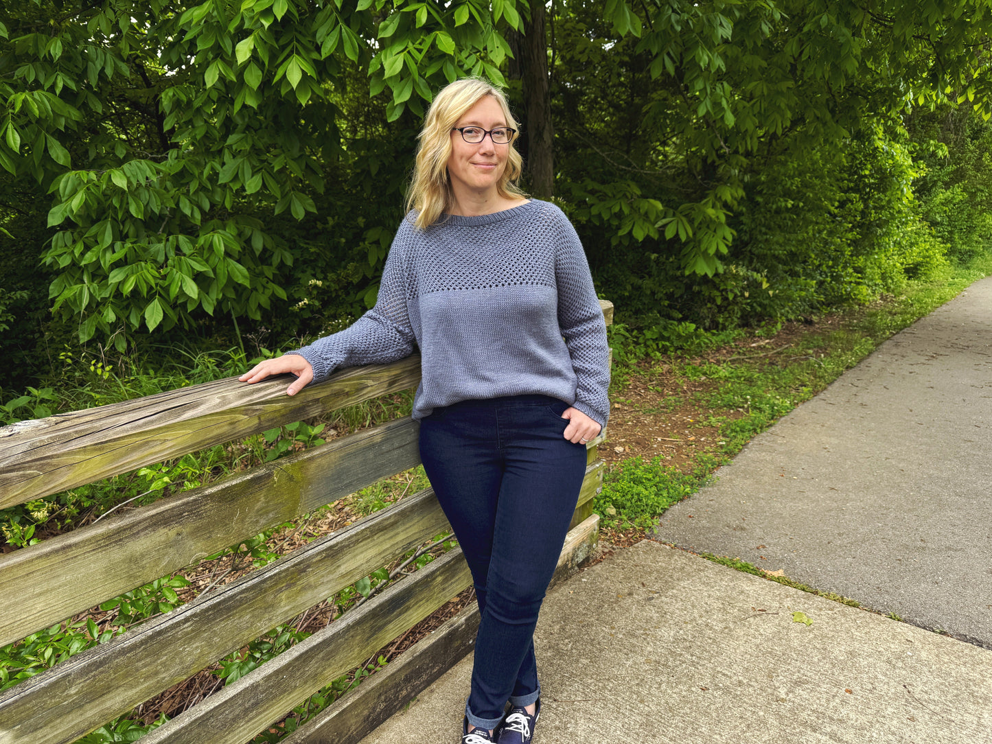 Irish Mesh Lace Sweater