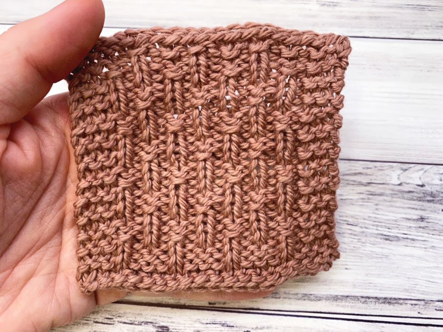 Easy Knit Face Scrubbies