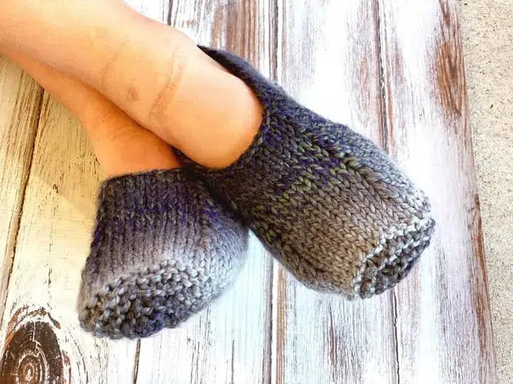 Gemstone Knit Slippers