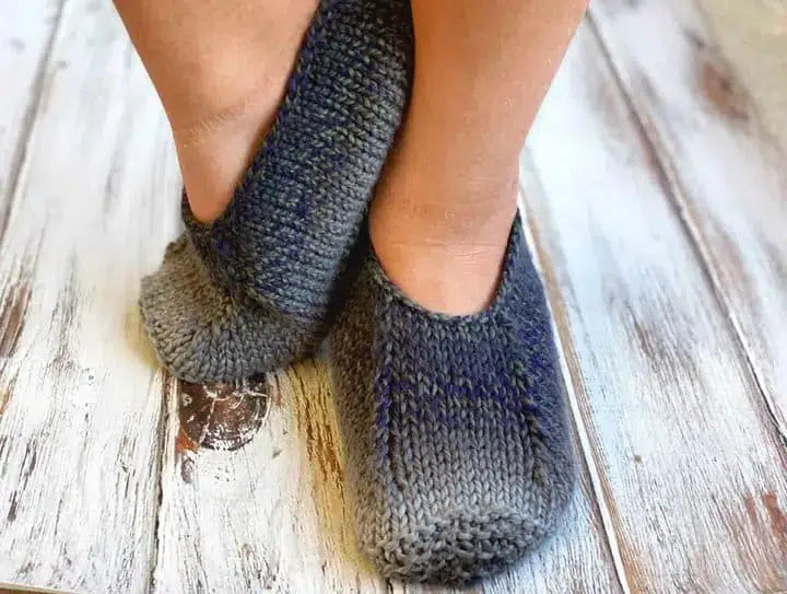 Gemstone Knit Slippers