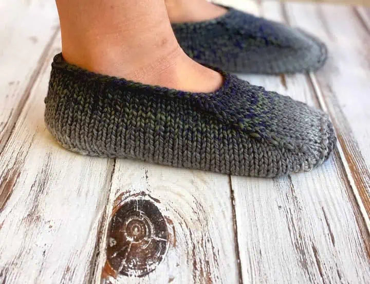 Gemstone Knit Slippers