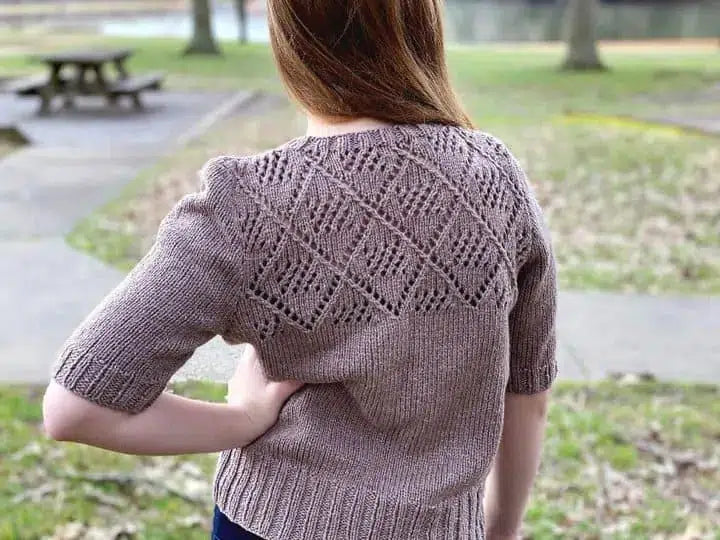 Lace Back Tee