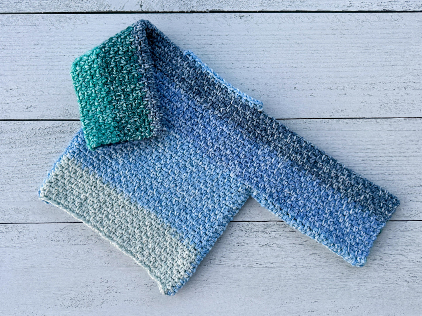 Mandala Ombre Baby Sweater