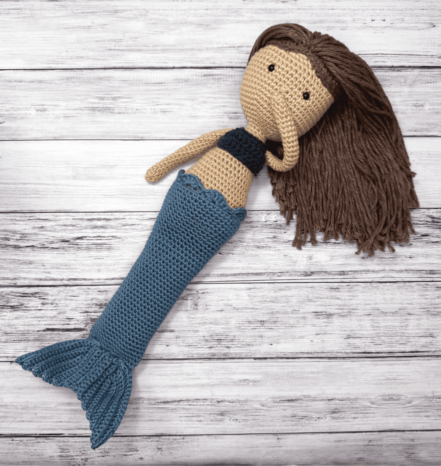 Mermaid Crochet Doll Pattern