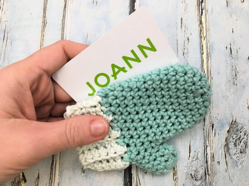 Mitten Gift Card Holder