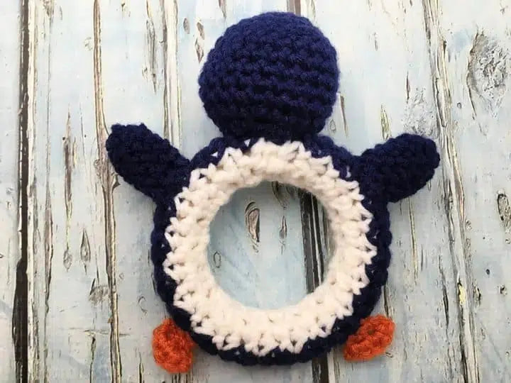 Penguin Baby Rattle