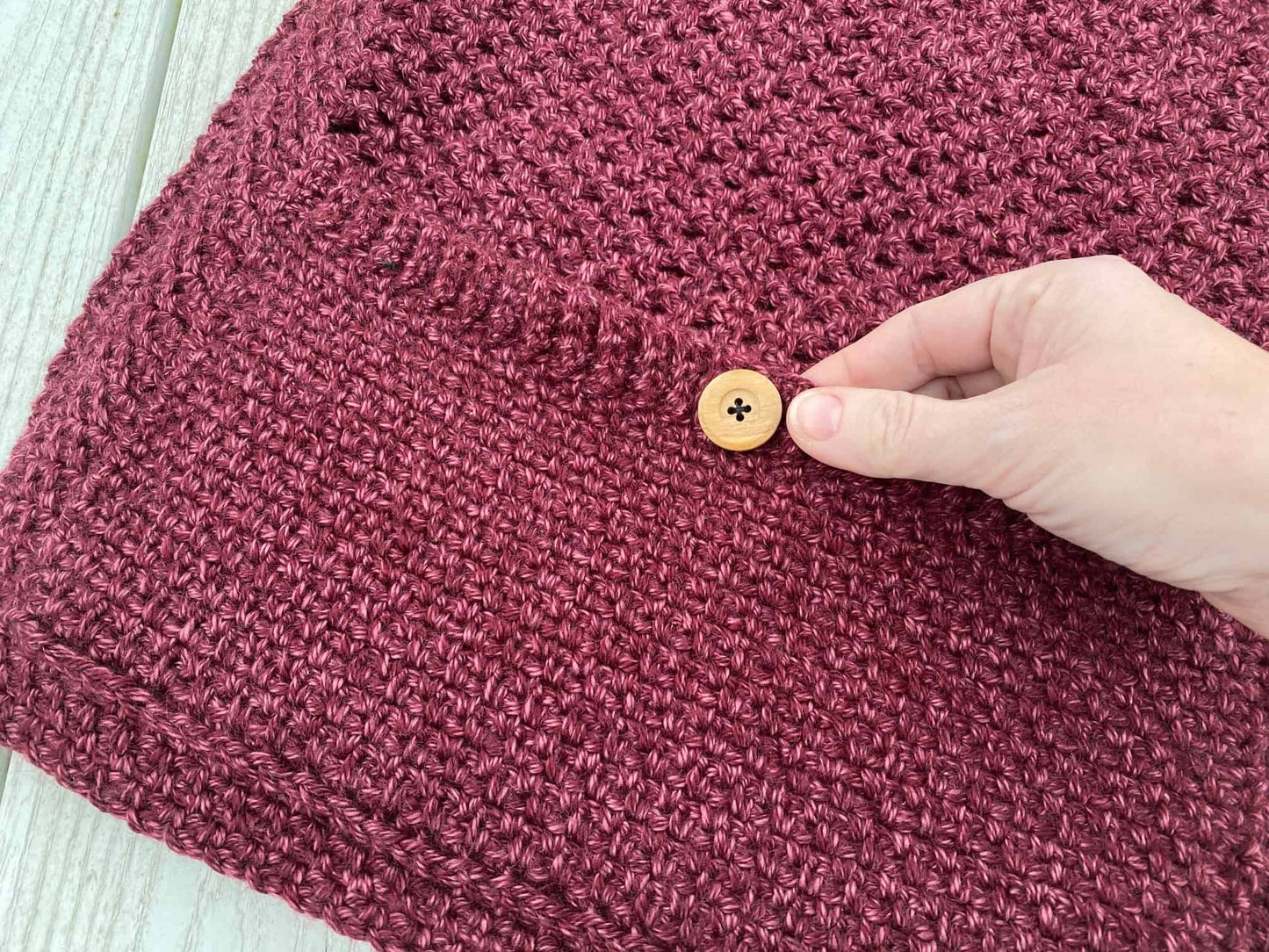 Simple Pocket Shawl