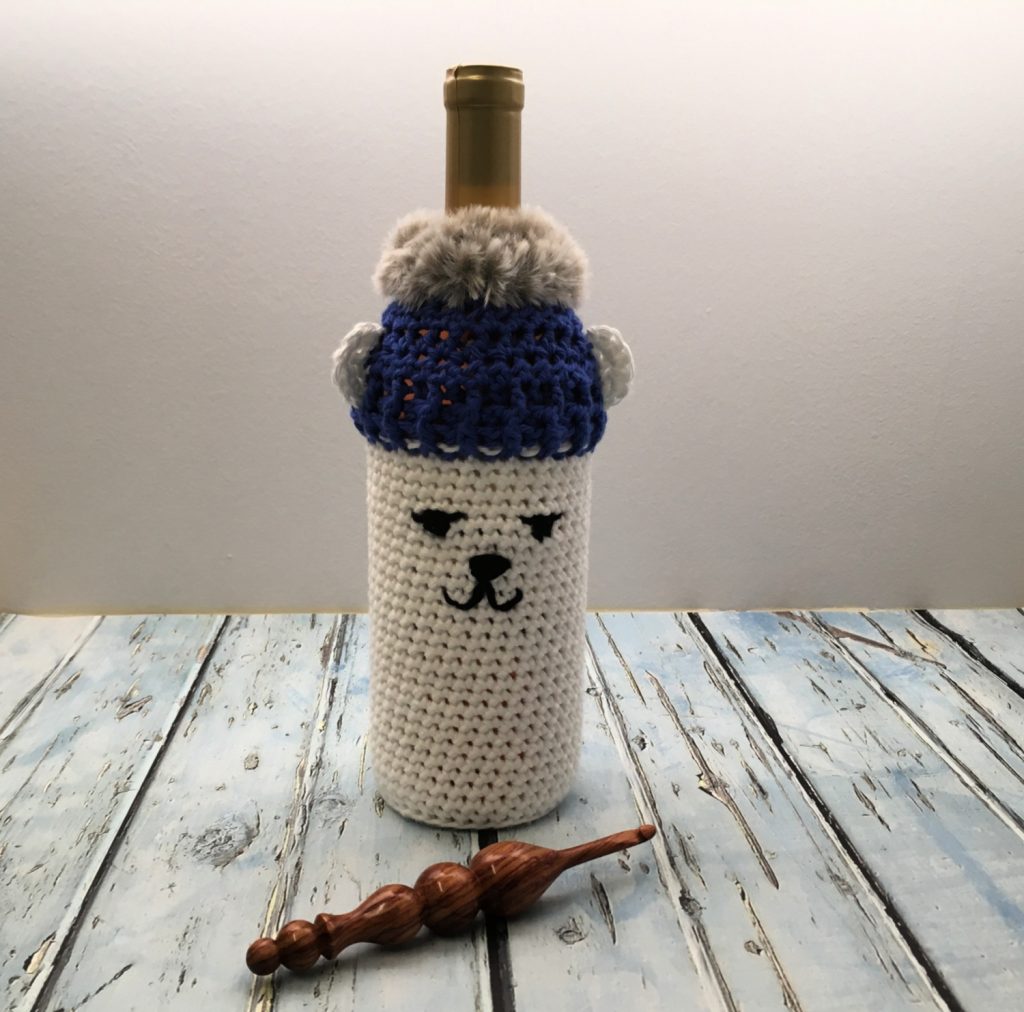 Polar Bear Bottle Cozy