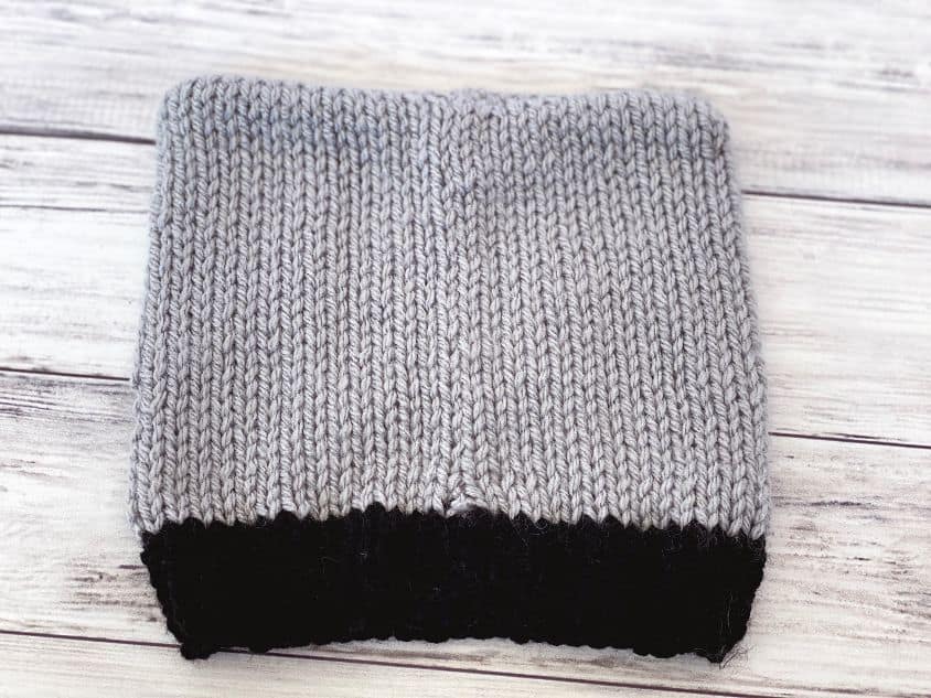 Knit Raccoon Hat