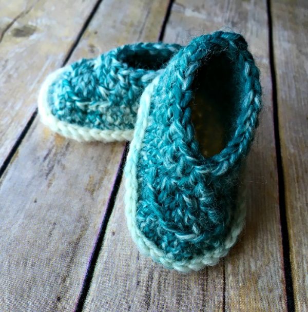 Scarfie Baby Booties