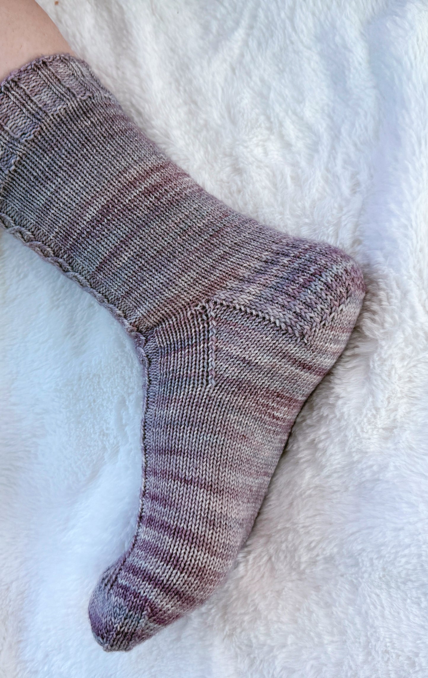 Summer Haze Cabled Socks