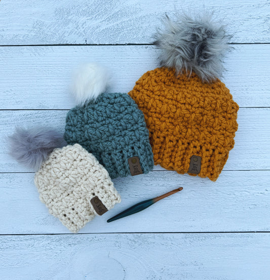 Textured Super Bulky Beanie