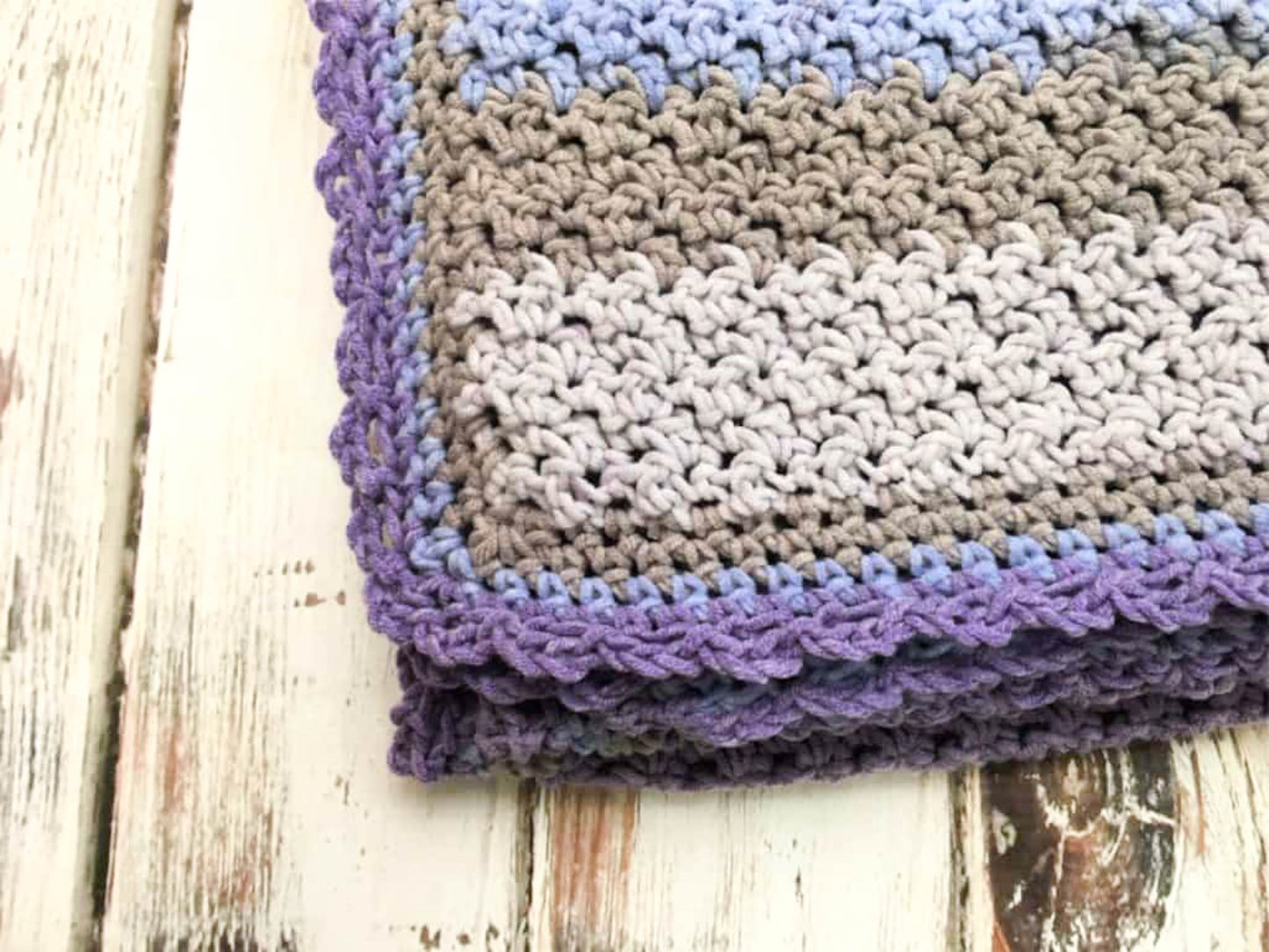 Amethyst Sky Baby Blanket