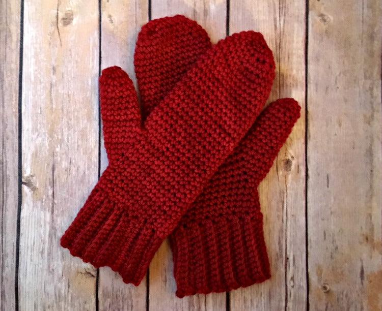 Basic Crochet Mittens