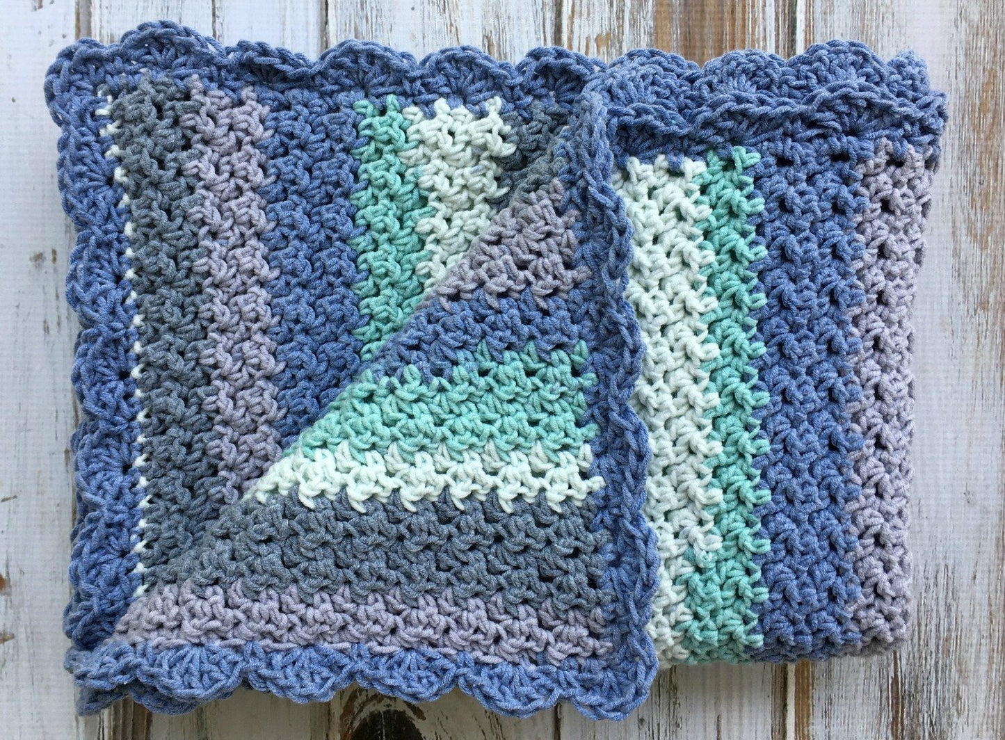 Hydrangea Baby Blanket