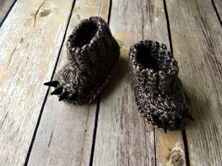 Baby Bear Booties