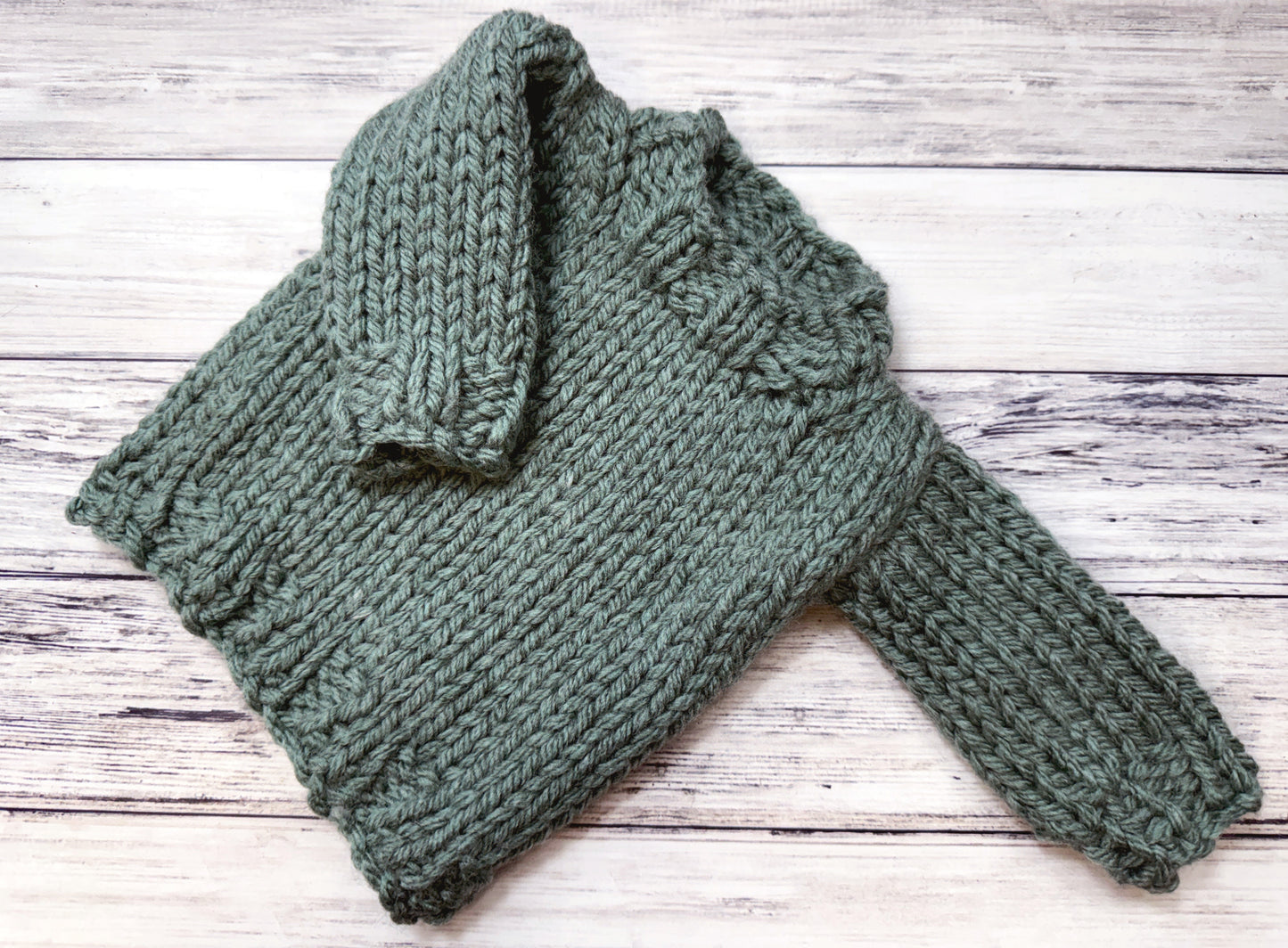 Basic Bulky Baby Sweater