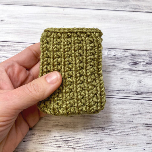 Beginner Knit Gift Card Holder