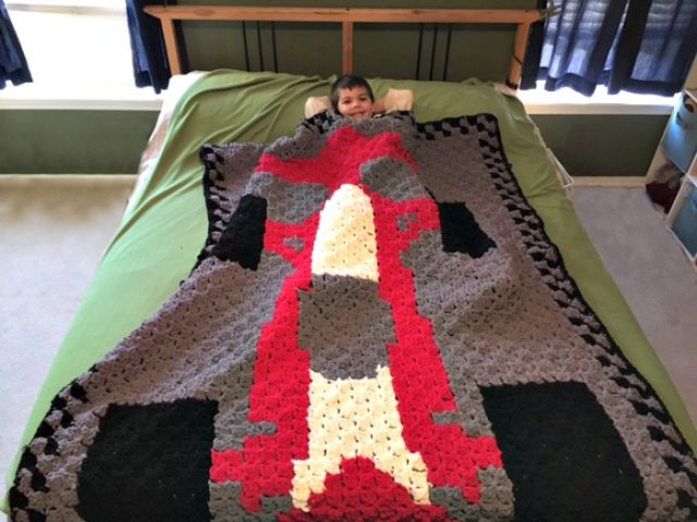 C2C Race Car Blanket