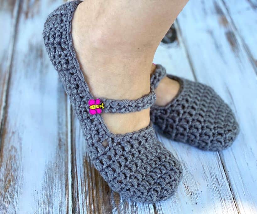 Chunky Button Slippers