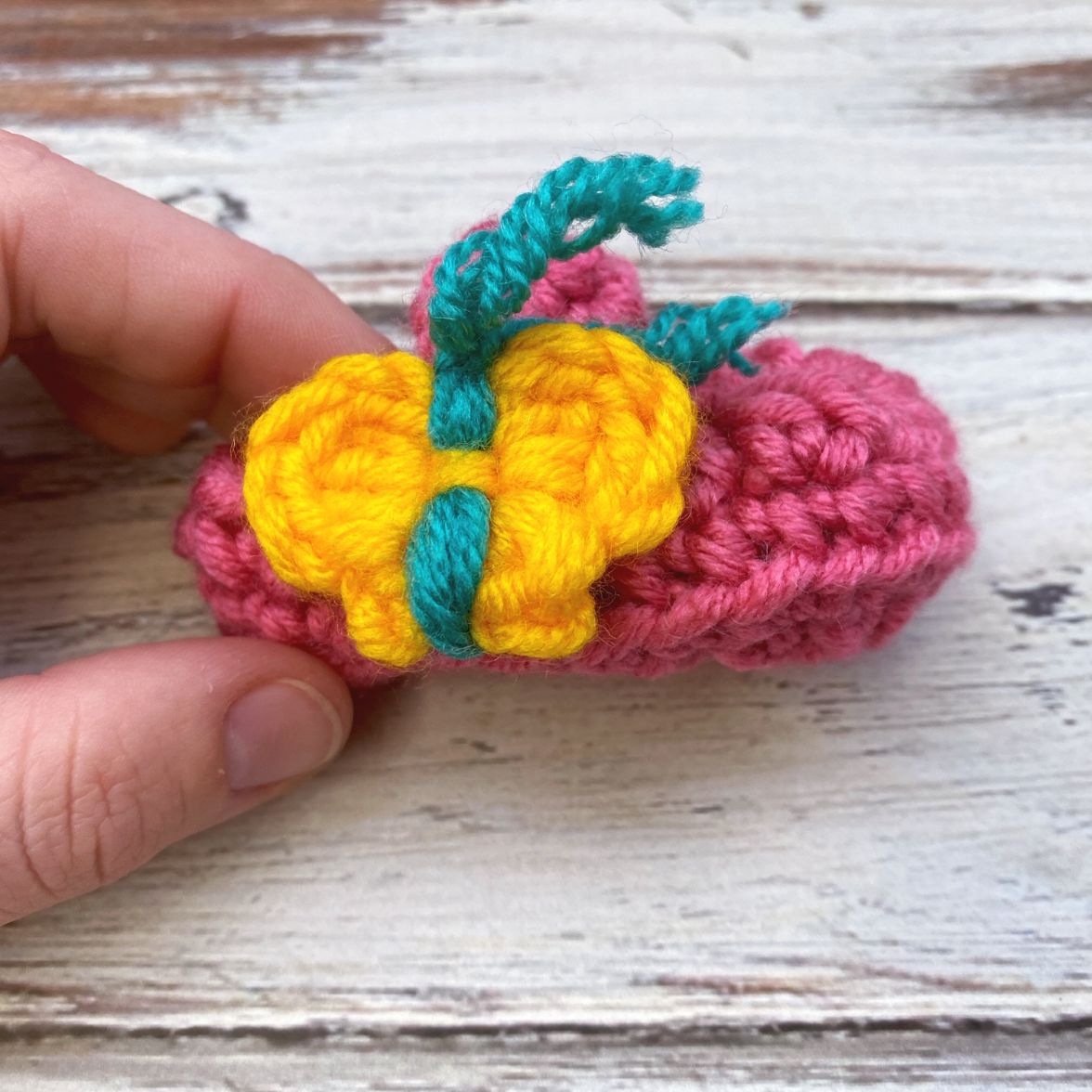 Crochet Butterfly Booties