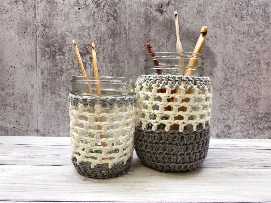 Crochet Jar Covers