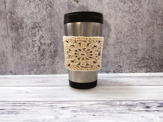 Square Motif Mug Cozy