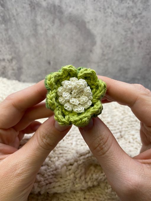 Mini Crochet Succulent