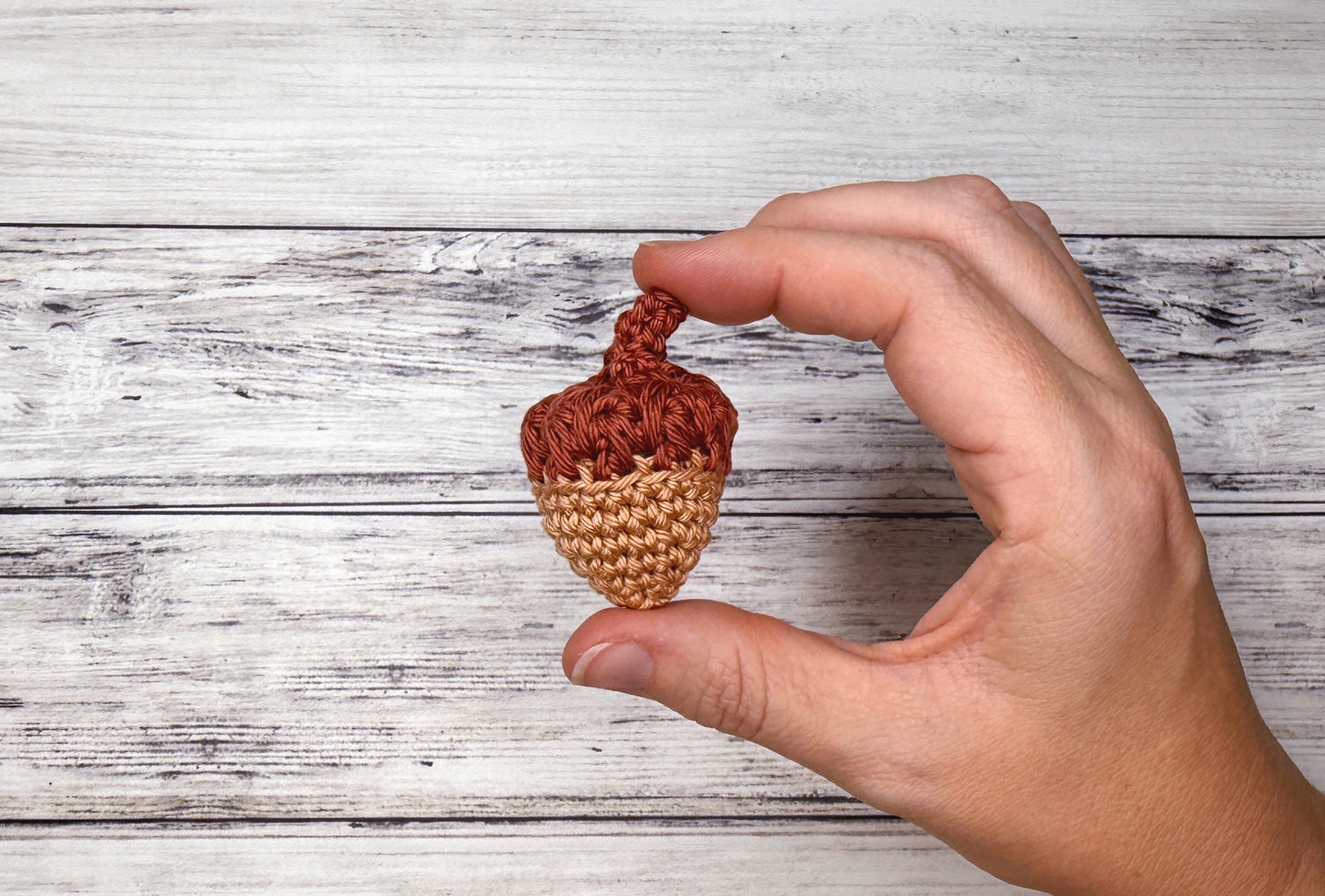 Crochet Acorn Amigurumi