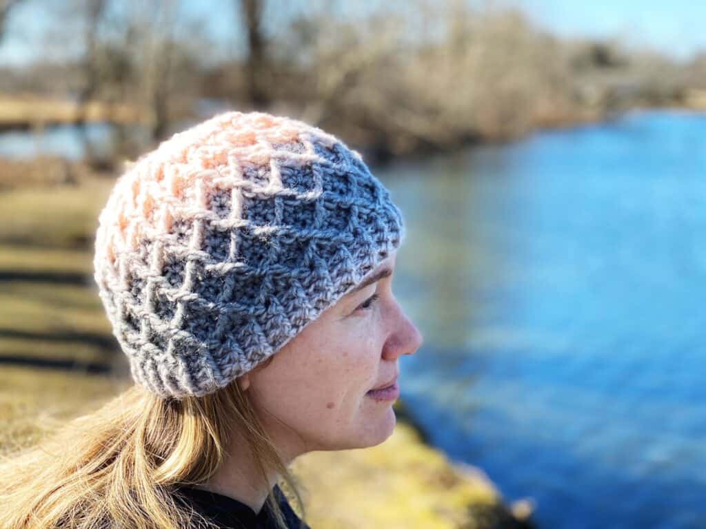 Diamond Stitch Beanie