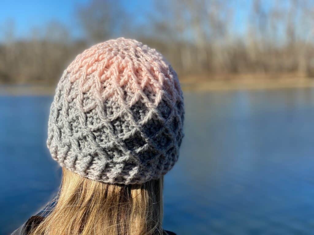 Diamond Stitch Beanie