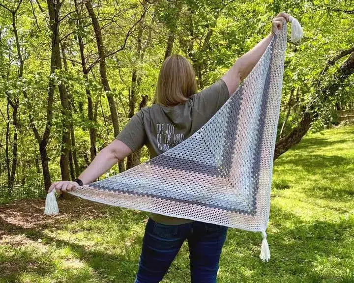 Easy Crochet Shawl