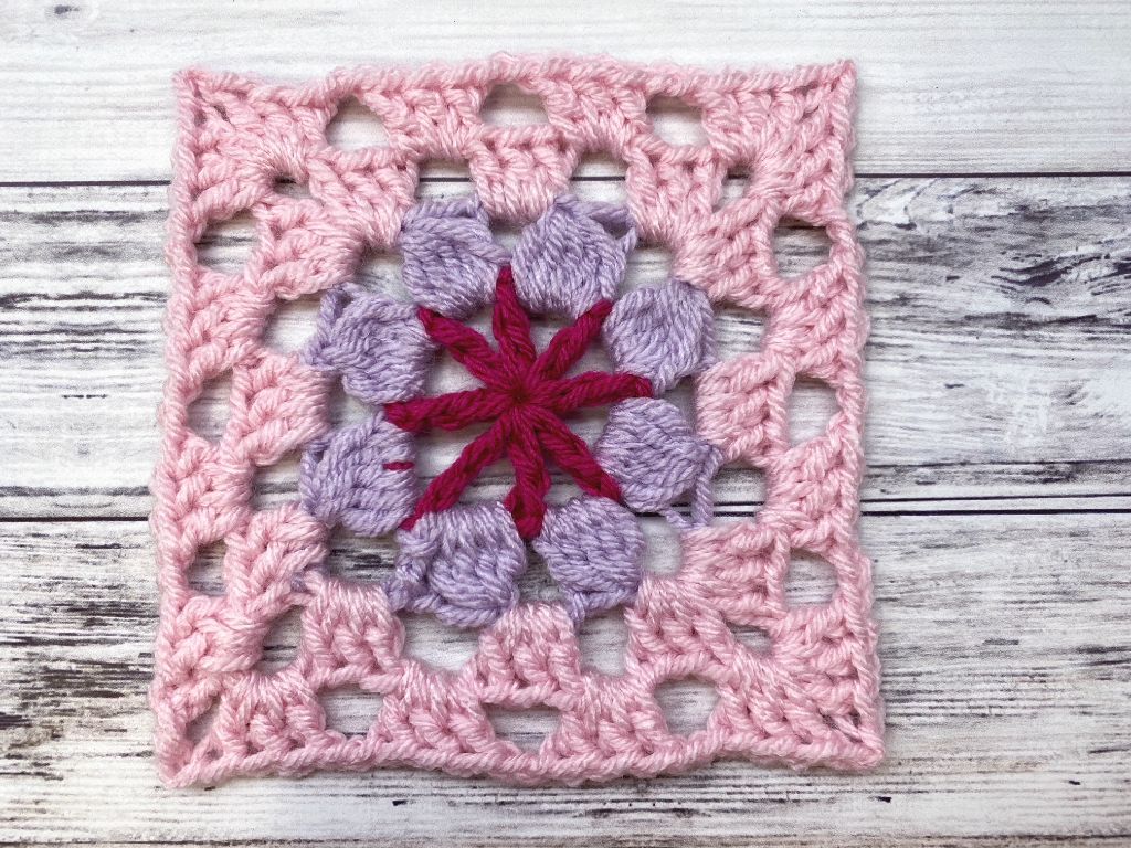 Easy Flower Granny Square