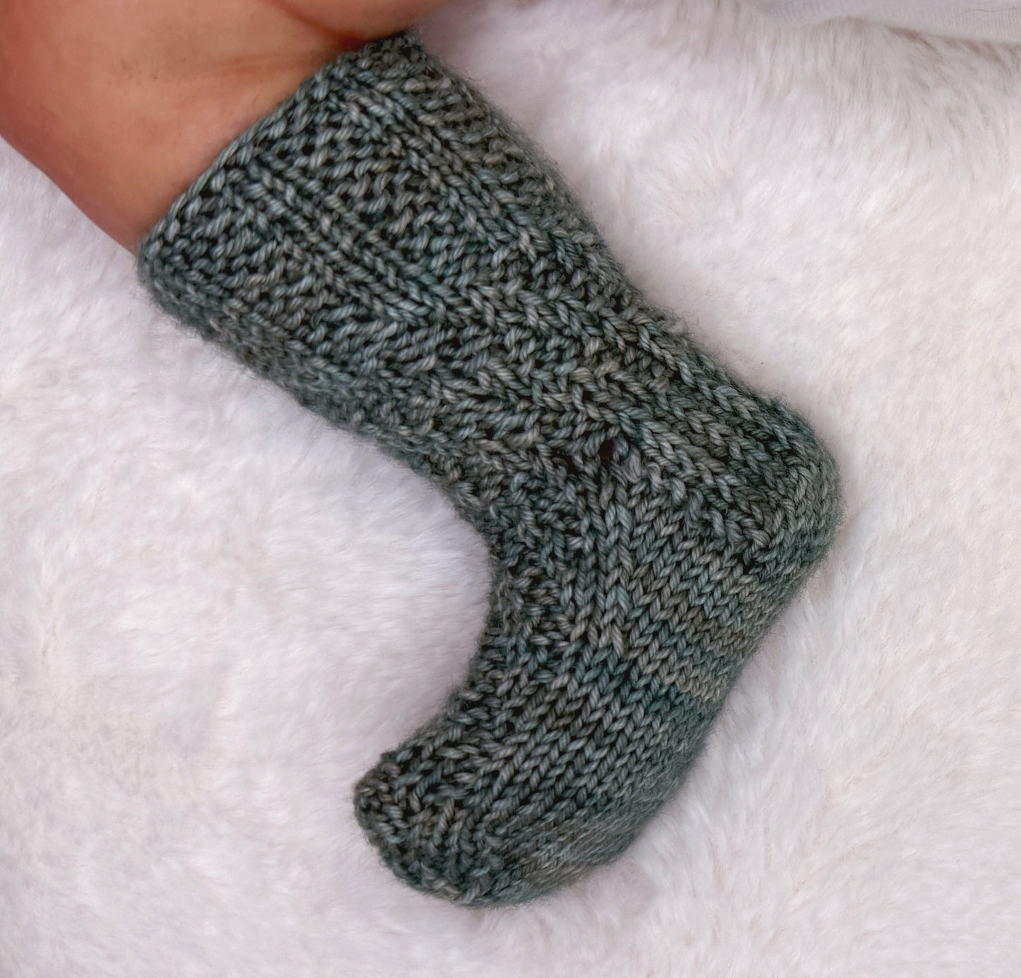 Garden Path Knit Baby Socks