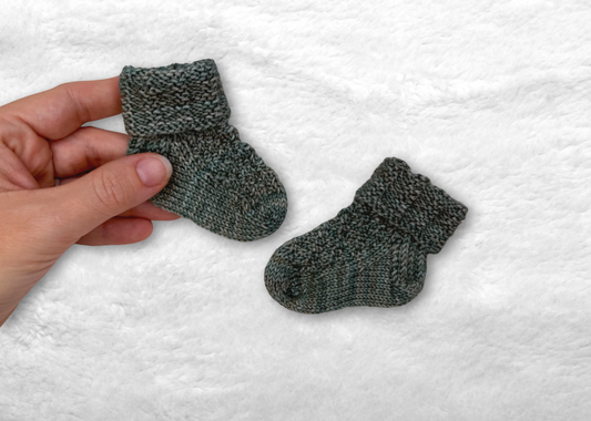 Garden Path Knit Baby Socks