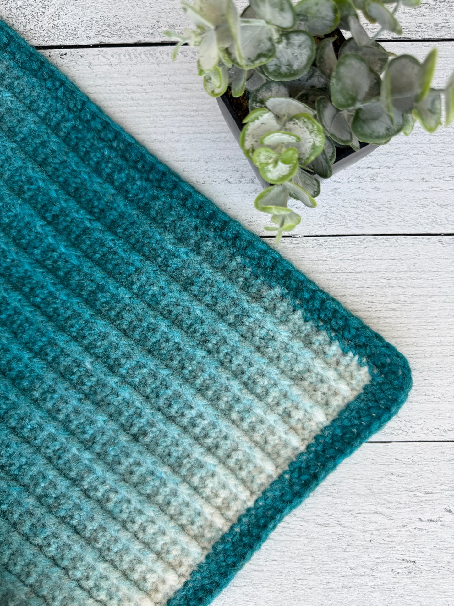 Bar Stitch Crochet Blanket