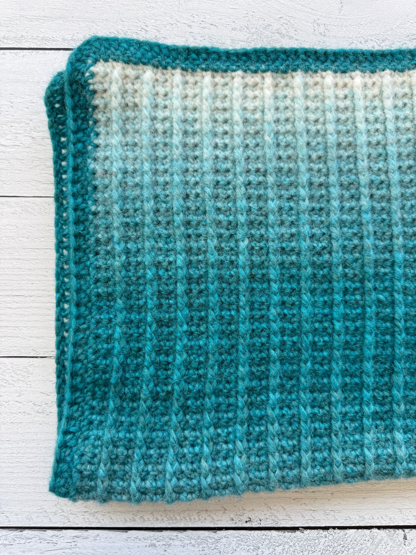 Bar Stitch Crochet Blanket