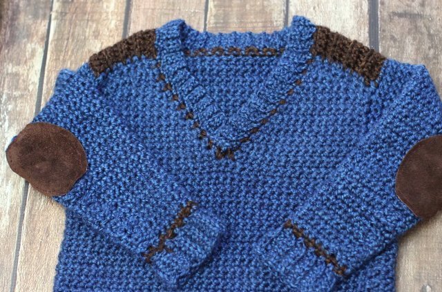 Kid's Saddle Shoulder Sweater